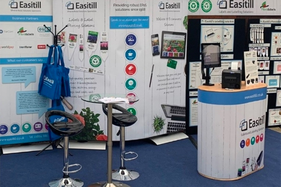Easitill trade show stand